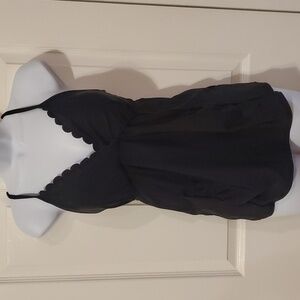 Beach Bump Tankini Top Size Medium